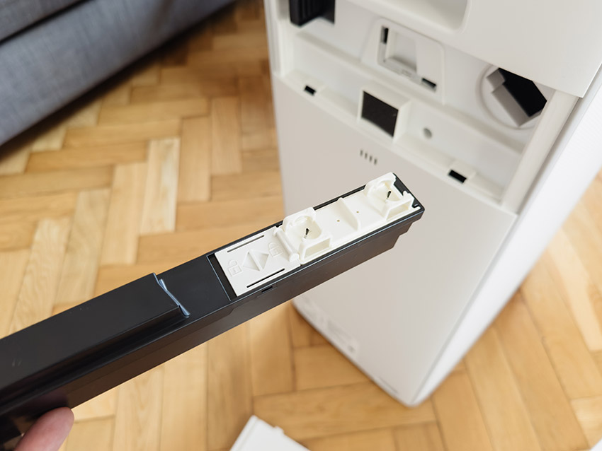 Plasmacluster NEXT-Ionisationsmodul im Sharp KI-TX100EU-W