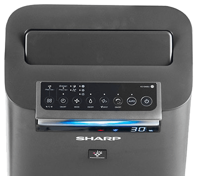 Sharp KC-G40EUH Ansicht von oben