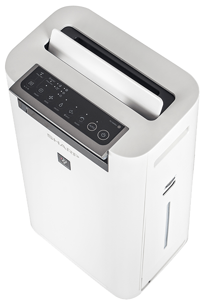 Sharp KC-G40EUW Ansicht von oben