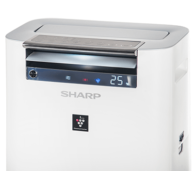 Sharp KC-G50EUW obere Ansicht