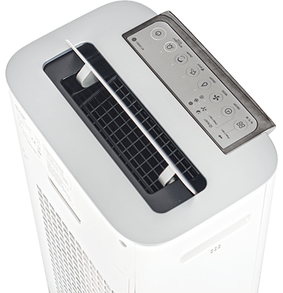 Sharp KC-G50EUW obere Ansicht