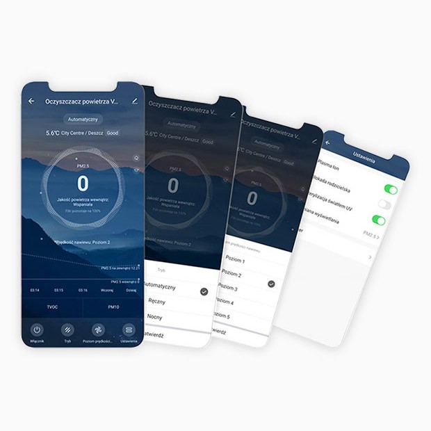 App-Screenshots der Tuya Smart Anwendung