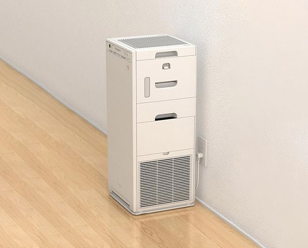 Seitenansicht des Luftreinigers Daikin MCK555AW