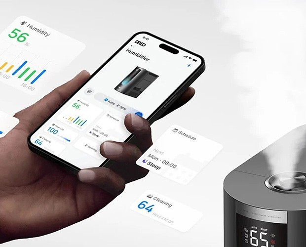 Steuerung des DREO HM813S Luftbefeuchters per App