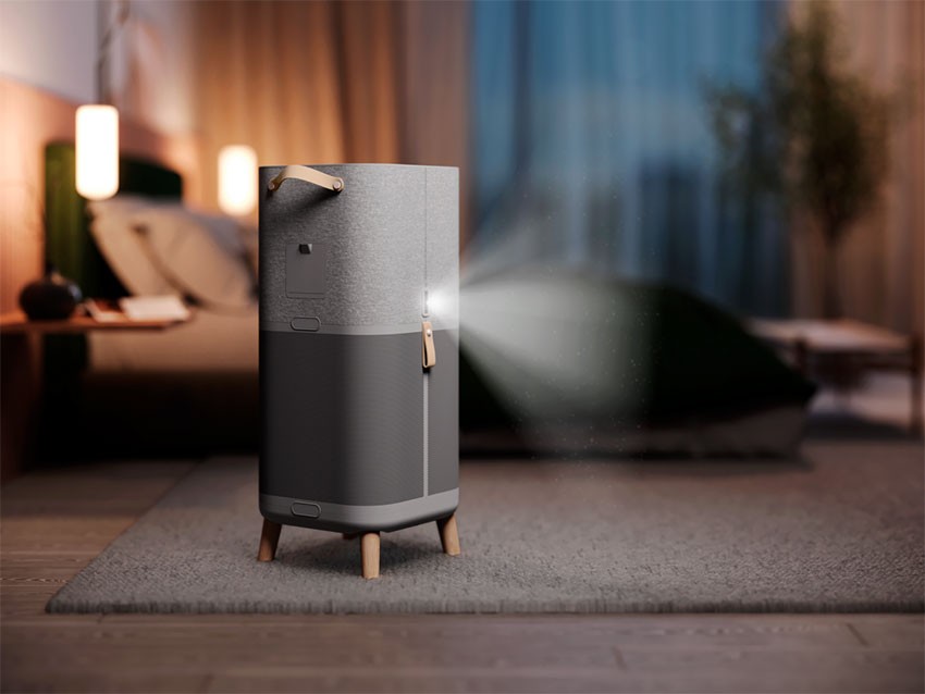 Electrolux Pure 900 Luftreiniger im Einsatz