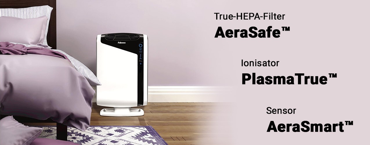 Luftreinigung durch den Fellowes AeraMax DX95