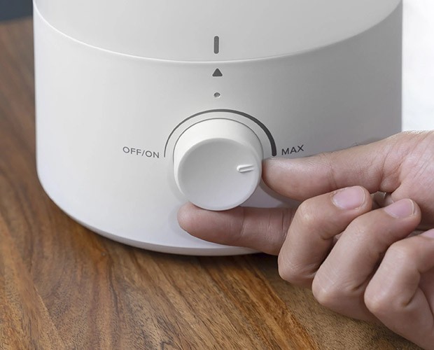 drehbarer Drehknopf am Levoit Dual 150