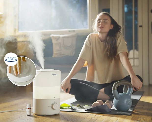 Aromatherapie-Funktion im Levoit Dual 150