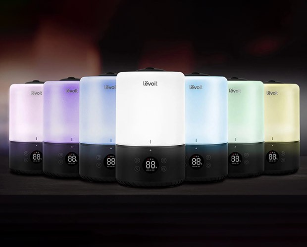 Farbspektrum der LED-Beleuchtung im Levoit Dual 200S Pro