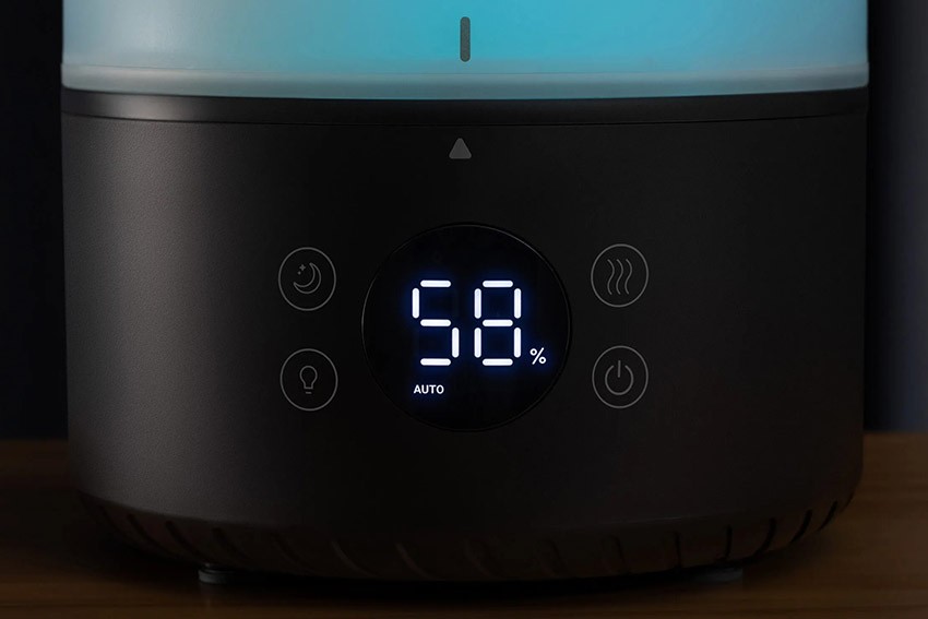 Feuchtigkeitsanzeige im Levoit-Luftbefeuchter