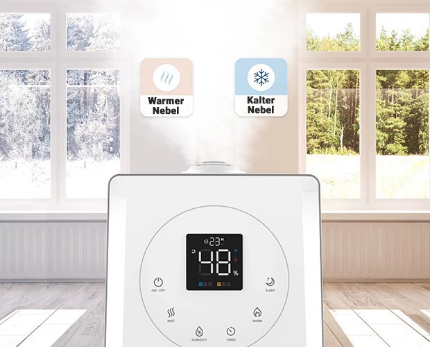 Warmer und kalter Nebel beim Levoit LV600S