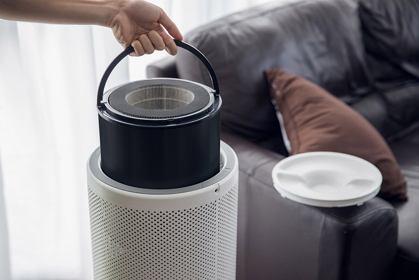 Filterwechsel beim LIFAair Luftreiniger