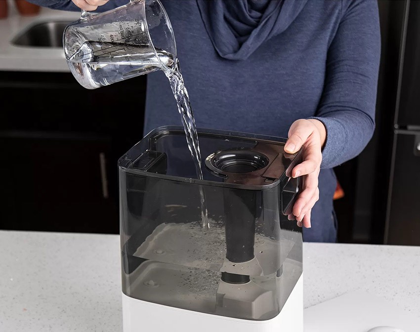 Konstruktion des Luftbefeuchters der Marke Levoit