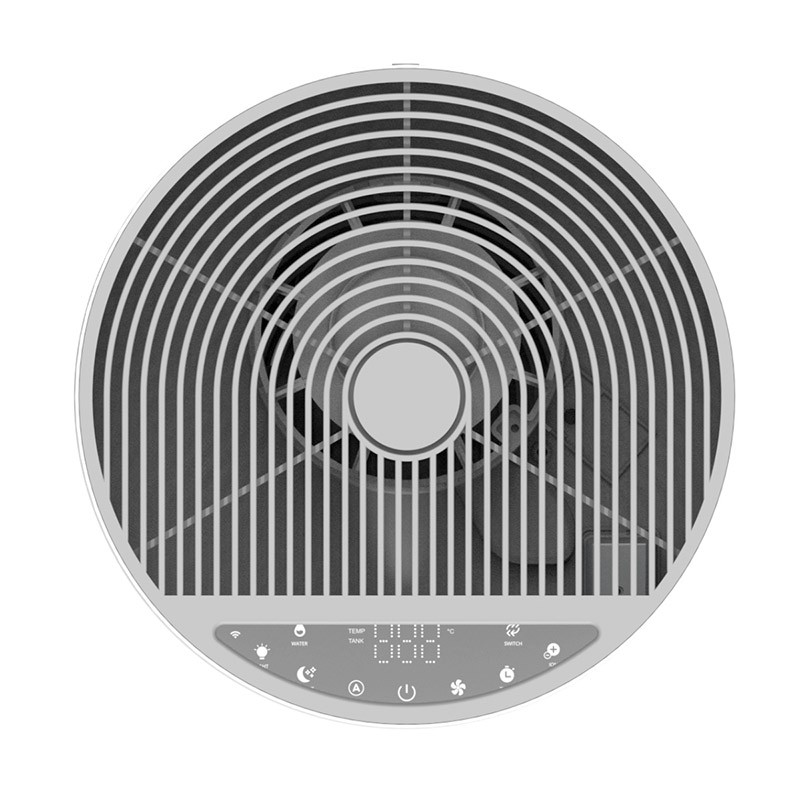 Bedienfeld des Vestfrost Luftbefeuchters