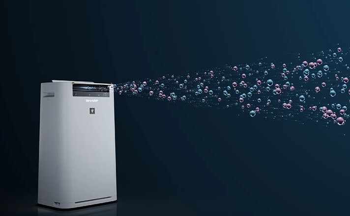 Sharp Luftreiniger mit Plasmacluster-Ionisation