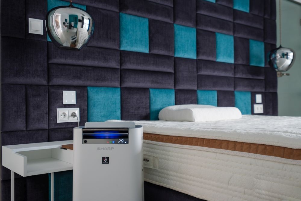 Sharp Luftreiniger mit Befeuchter