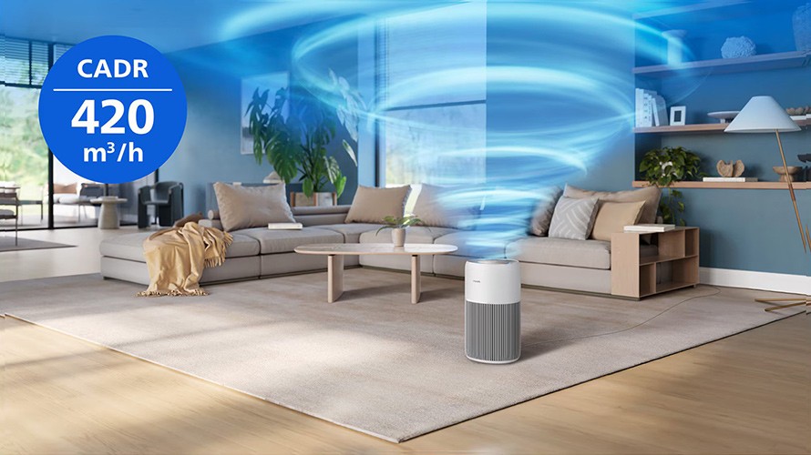 Betrieb des Luftreinigers Philips AC2220/10