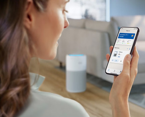 Steuerung des Philips AC2220/10 Luftreinigers per Smartphone