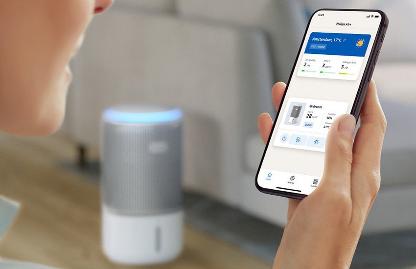 Steuerung des Philips AC3420/10 Luftreinigers über die App