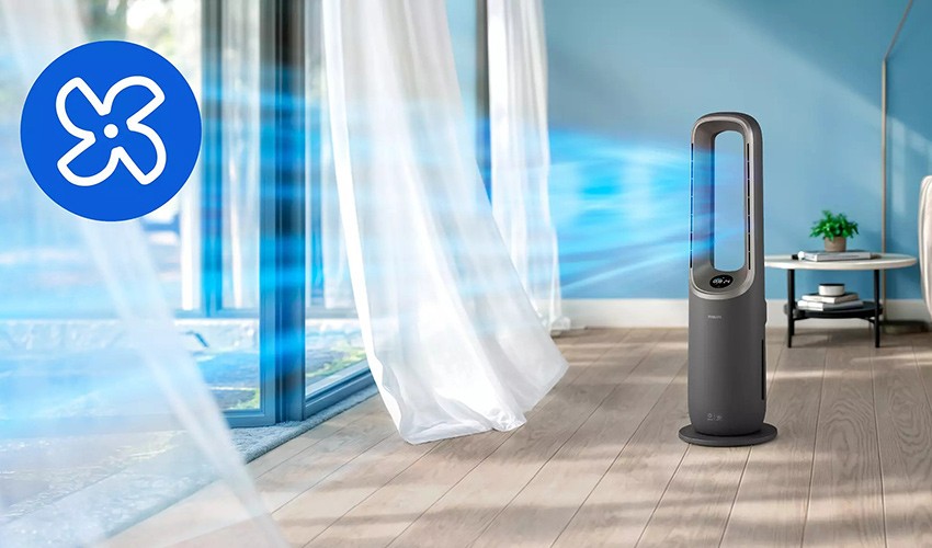 Ventilatorfunktion im Philips AMF970/10