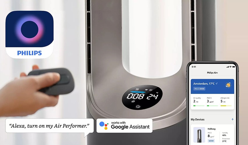 Fernsteuerungsoptionen beim Philips AMF970/10