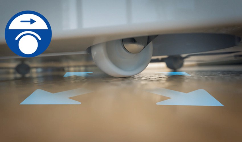 Rollen im Philips DE3306/11 Luftentfeuchter