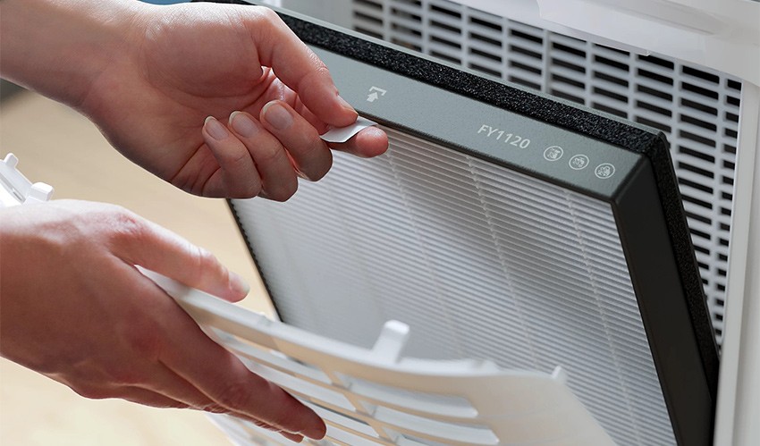 Austausch des Philips FY1120/00 Filters