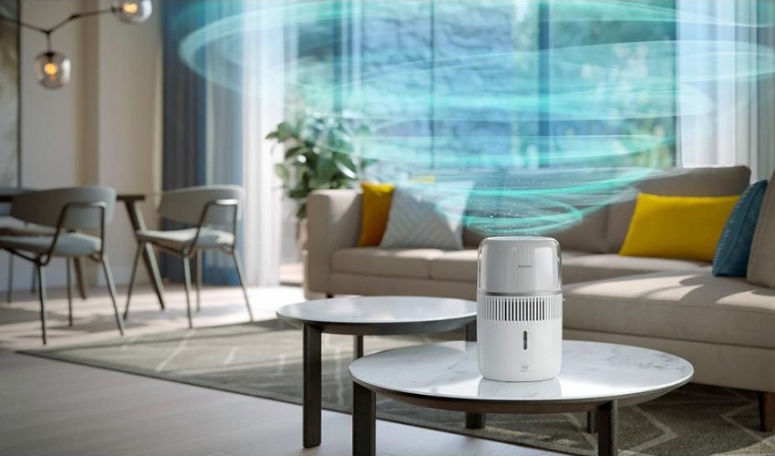 Funktionsweise des Philips HU5710/00 Luftbefeuchters