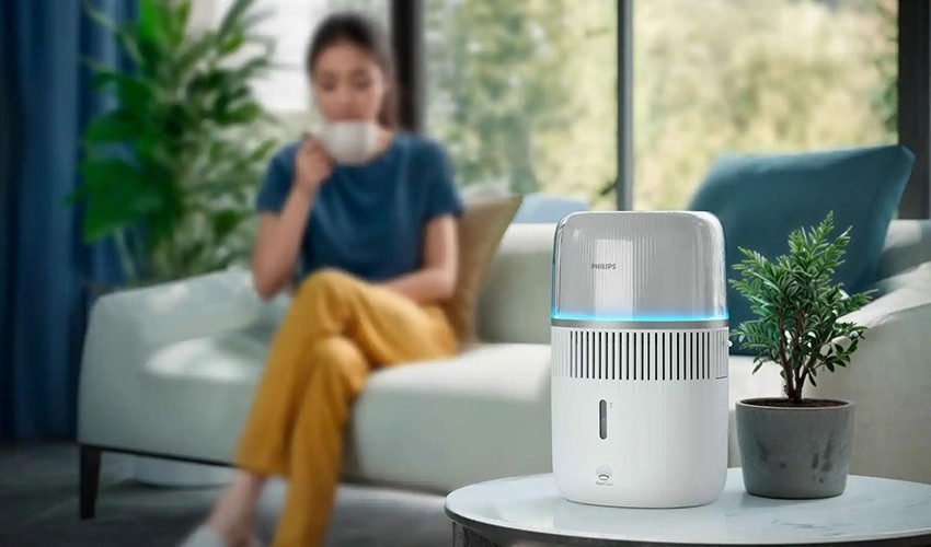 Produktansicht des Philips HU5710/00 Luftbefeuchters