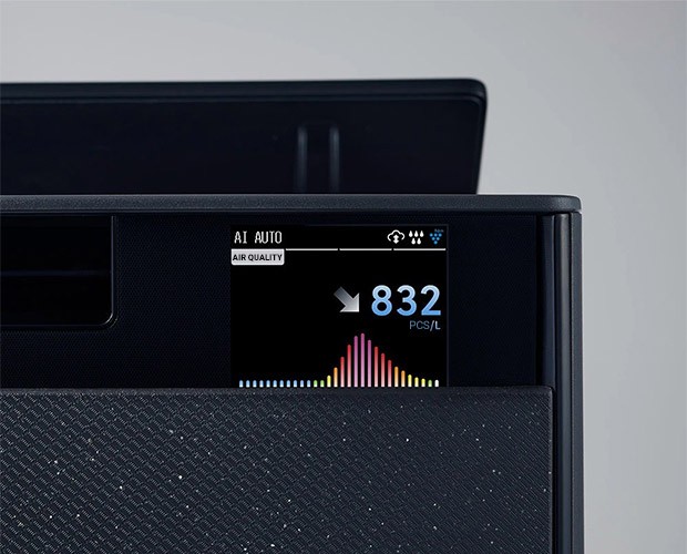 Anzeigesystem im Sharp KI-TX100EU-W