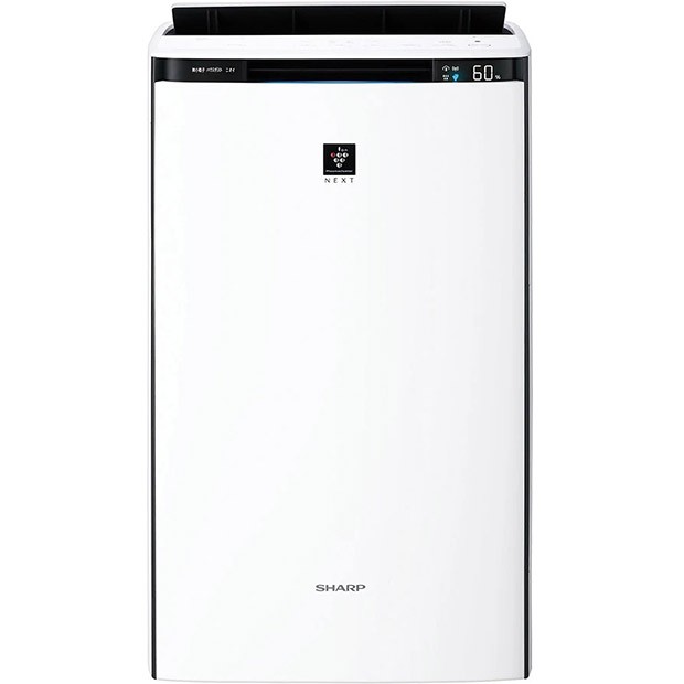 Sharp KI-TX100EU-W - Luftreiniger mit Luftbefeuchter und Ionisator