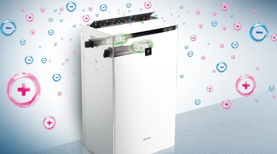 Funktionsweise des Ionisators im Sharp KI-TX100EU-W
