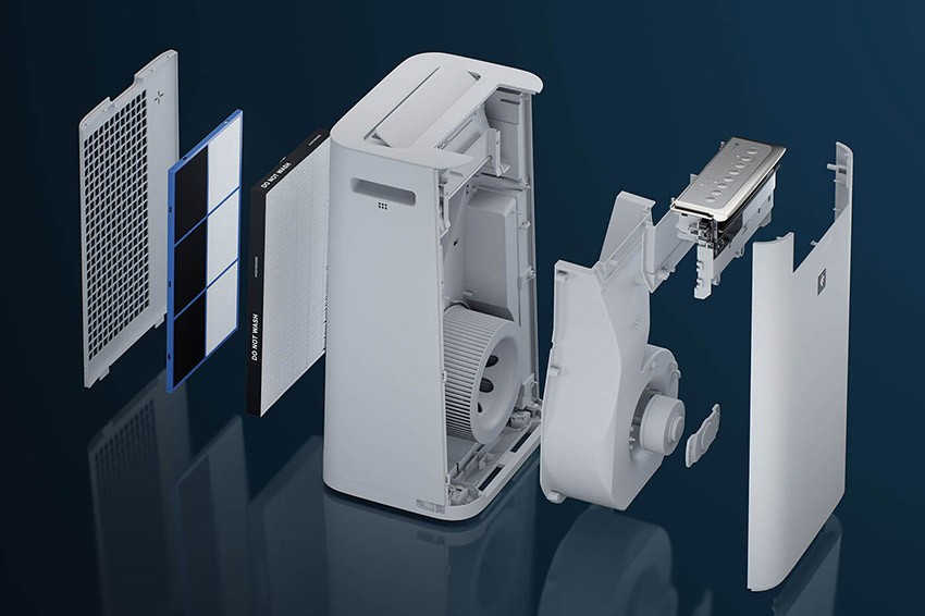 Sharp UA-HG50E-L Filtersystem im Luftreiniger