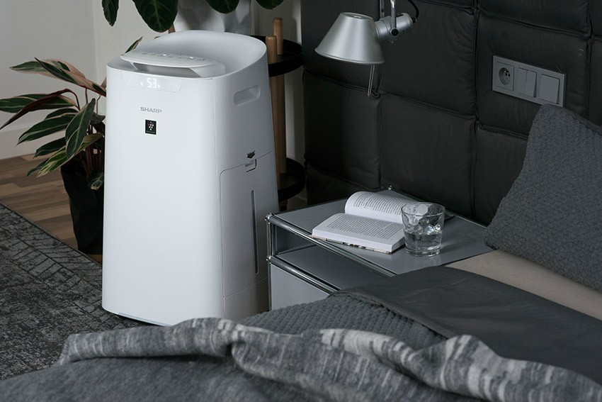 Sharp UA-KIL80E-W - Luftreiniger in Weiß