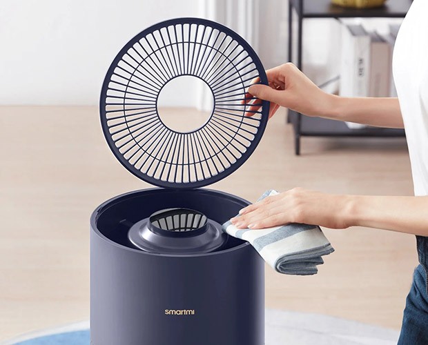 abnehmbare obere Abdeckung beim Smartmi Air Purifier 2