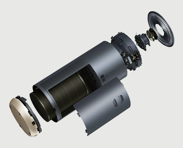 Querschnitt des Luftreinigers Smartmi Air Purifier 2