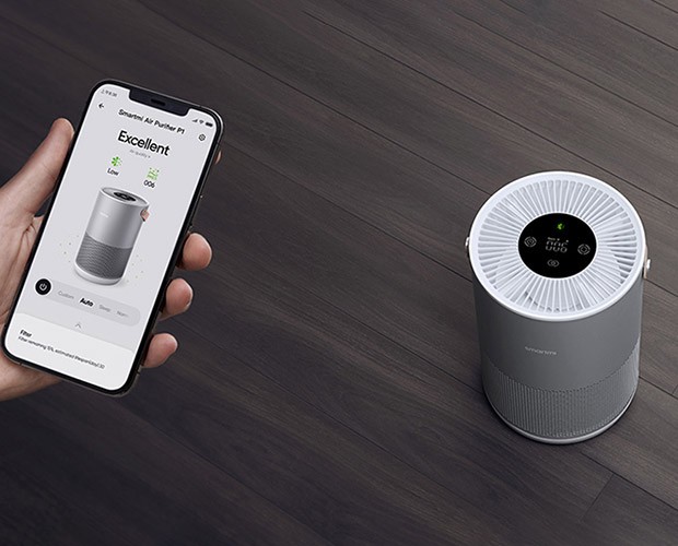 Steuerung des Luftreinigers über die App