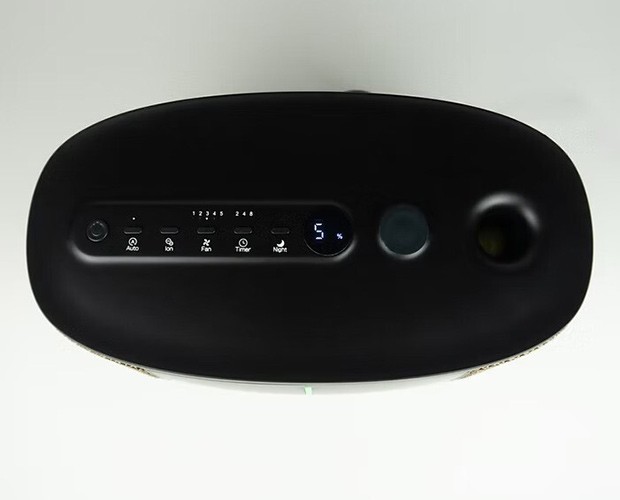 Bedienfeld des Luftbefeuchters Stylies Antares Pro