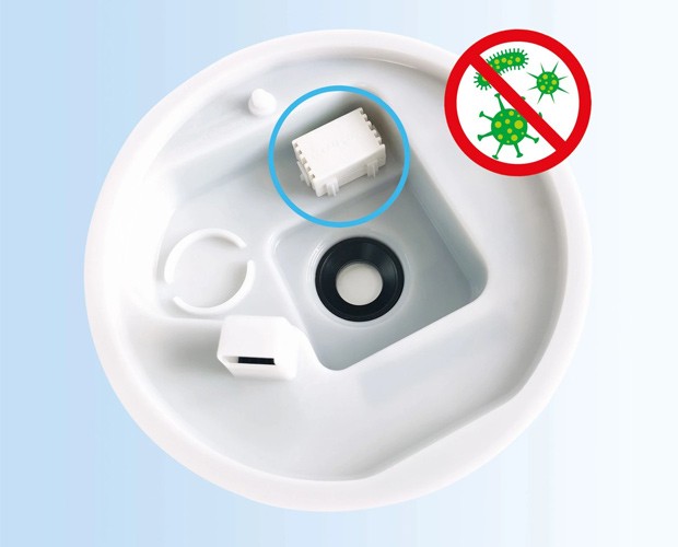 Silberionen im Wassertank