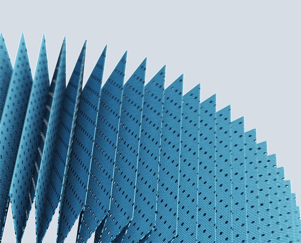 Nahaufnahme des Vestfrost Luftbefeuchter-Filters