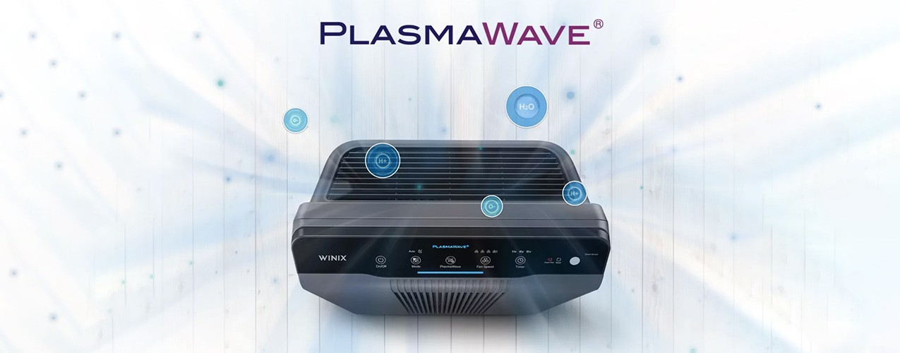 Funktionsweise der PlasmaWave-Ionisation im Winix 5300-2