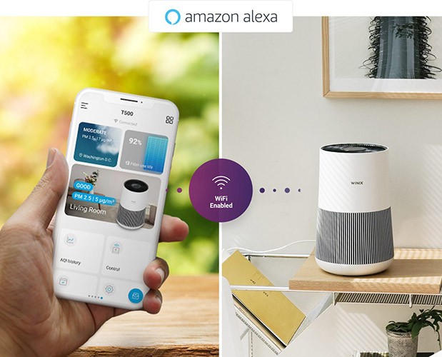 Steuerung des Winix T500 per Smartphone