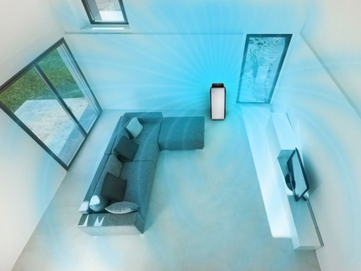 Intelligenter Blueair Luftreiniger – Funktionsweise