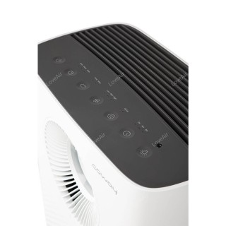 Coway Storm Ansicht von oben, Bedienfeld, Luftauslass