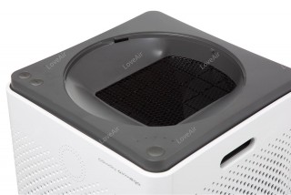 Coway Airmega 300S Ansicht von oben, Luftauslassgitter, Bedienfeld