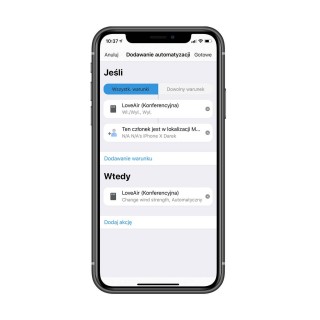Samsung AX90R7080WD Hinzufügen von Automatisierungen in der App