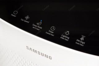 Samsung AX90R7080WD Nahaufnahme des Bedientafels