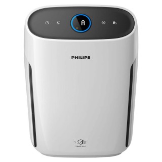 Philips AC1217/50 Ansicht von oben, Bedientafel und Luftqualitätsanzeige