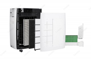 IDEAL AP 35H Querschnitt, Ansicht der Filter