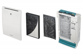 Panasonic F-VXR35G-A Ansicht der Filter, Querschnitt